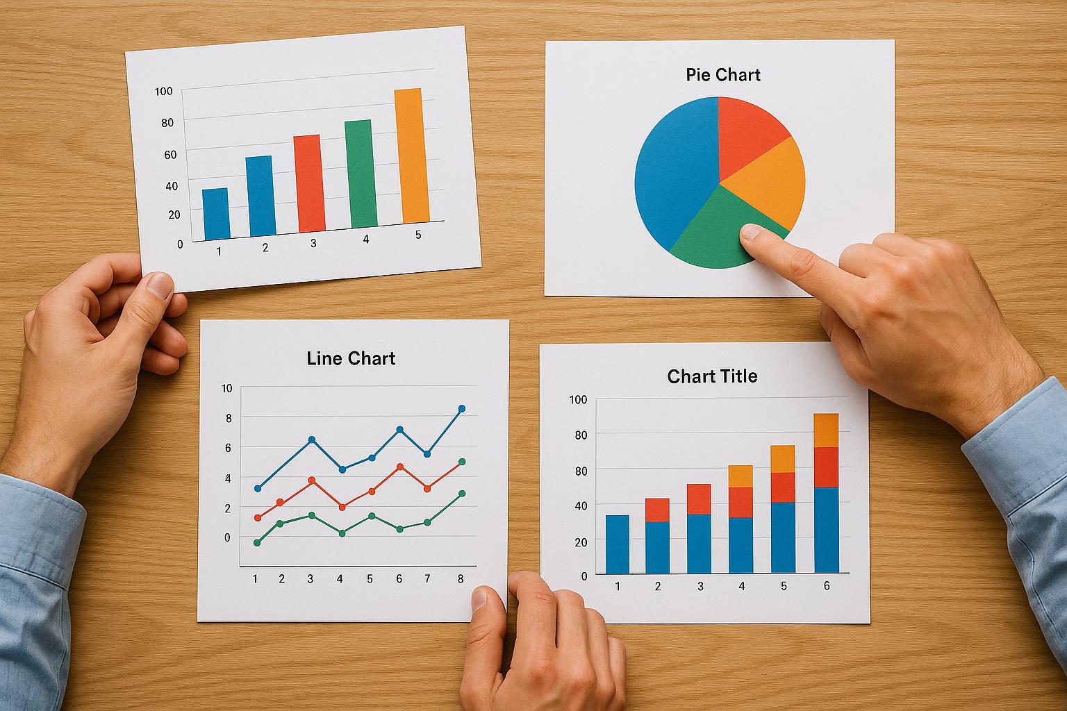 How to organise multiple charts without confusion