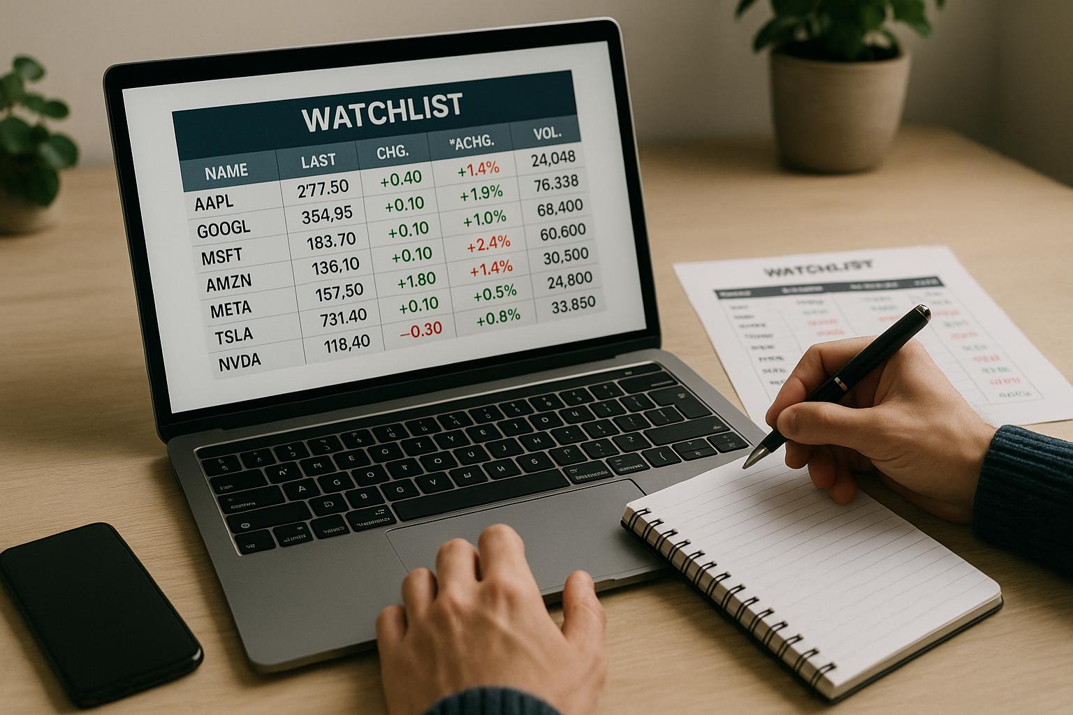How to structure watchlists for faster decisions